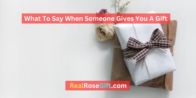 Read more about the article What To Say When Someone Gives You A Gift? [Explore Ideas]