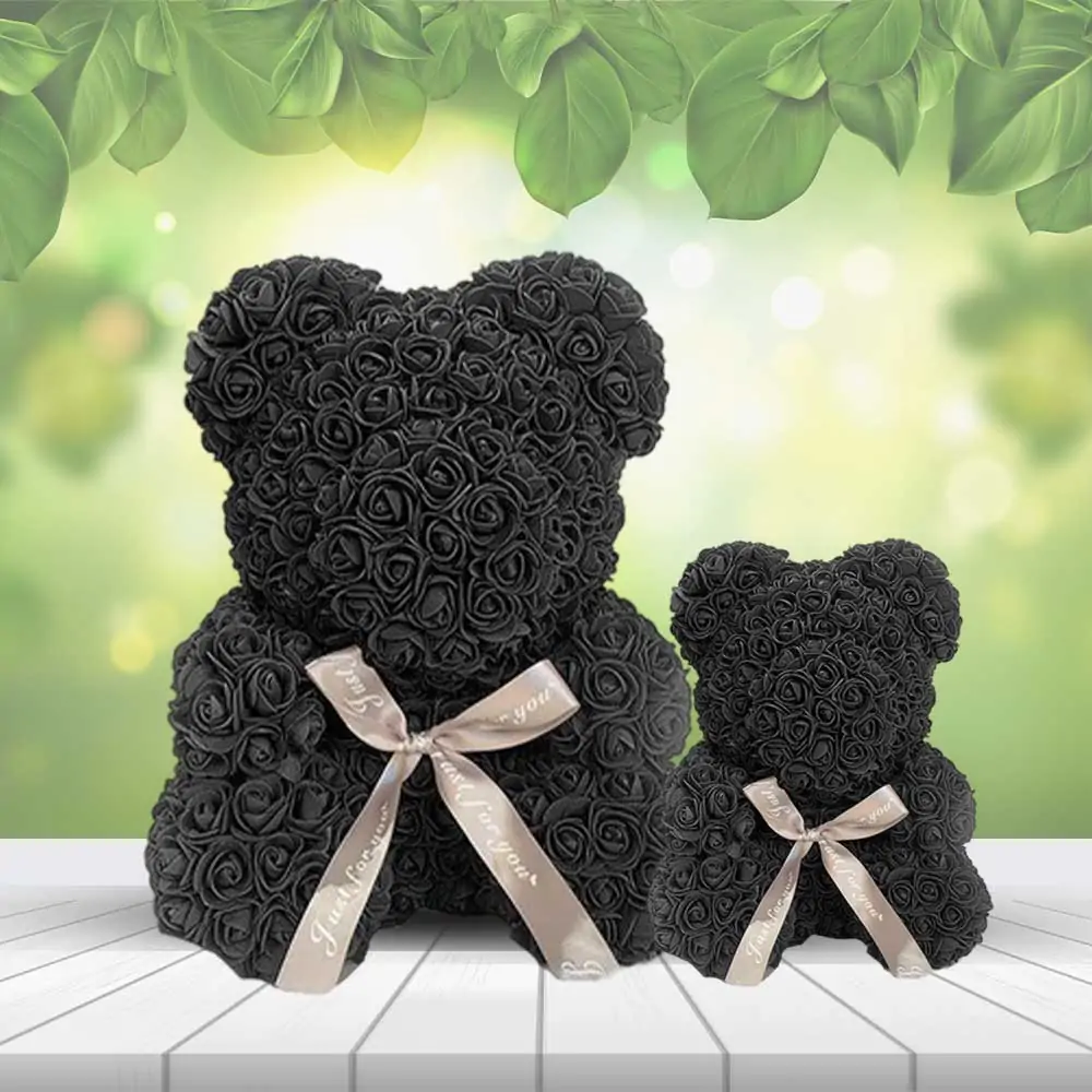 black rose bear