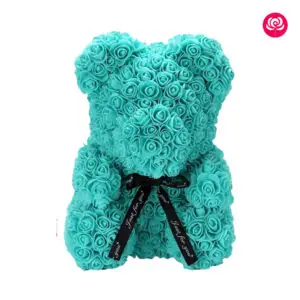 Tiffany Blue Rose Bear: Unique Color to Express Love Forever