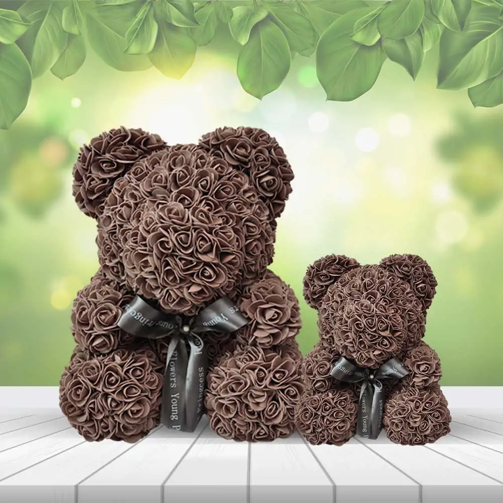 Brown Rose Bear